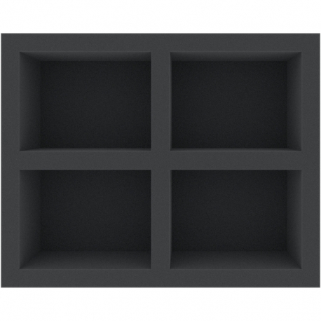 FS090A006 Feldherr foam tray for Adepta Sororitas Rhino - 4 compartments