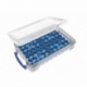 Feldherr paint rack set for 4L Really Useful Boxes - 56 Citadel Paint Pots (18ml / 24ml)