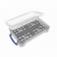 Feldherr paint rack set for 4L Really Useful Boxes - 56 Citadel Paint Pots (18ml / 24ml)