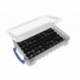 Feldherr paint rack set for 4L Really Useful Boxes - 56 Citadel Paint Pots (18ml / 24ml)