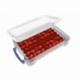 Feldherr paint rack set for 4L Really Useful Boxes - 56 Citadel Paint Pots (18ml / 24ml)