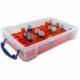 Feldherr paint rack set for 4L Really Useful Boxes - 56 Citadel Paint Pots (18ml / 24ml)