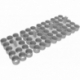 Feldherr paint rack set for 4L Really Useful Boxes - 56 Citadel Paint Pots (18ml / 24ml)