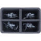 HS100A014 Feldherr foam tray for Slaves to Darkness - 4 compartments