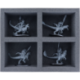 FS080A013 Feldherr foam tray for Seraphon - 4 compartments