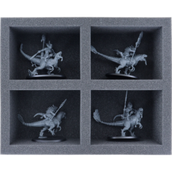 FS080A013 Feldherr foam tray for Seraphon - 4 compartments