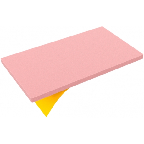 IFMFKJ010SESD 250 mm x 145 mm x 10 mm foam base / foam topper self-adhesive - electrostatic dissipative