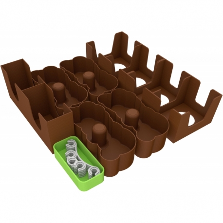 Feldherr Organizer Insert for Earth - core game box