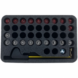 Feldherr Half-Size Case 50 for Subbuteo - 3 Teams