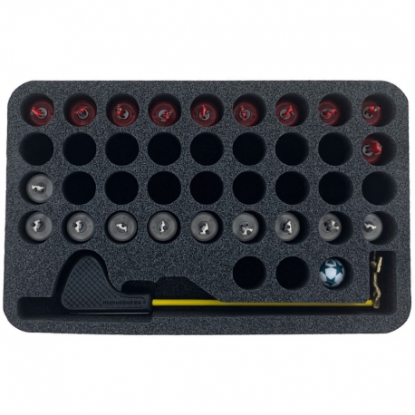 Feldherr Half-Size Case 50 for Subbuteo - 3 Teams