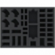 HBMFKQ070BO 394 mm x 294 mm x 70 mm foam tray for board games with 37 compartments