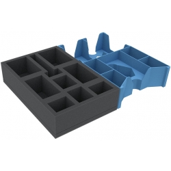 Feldherr foam set + Organizer Insert Tray for Warhammer Underworlds: Wyrdhollow - core game box