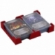 Feldherr card holder for game cards in Mini European Board Game Size - 84 Cards - 2 Compartments