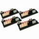 4 pcs. value set Feldherr plastic rack for Rummikub Large Numbers Edition - 3 slots
