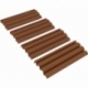 4 pcs. value set Feldherr plastic rack for Rummikub Large Numbers Edition - 3 slots