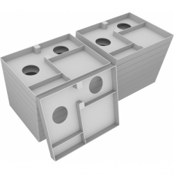 17 pcs. value pack Feldherr Tuck Box inserts for Frosthaven