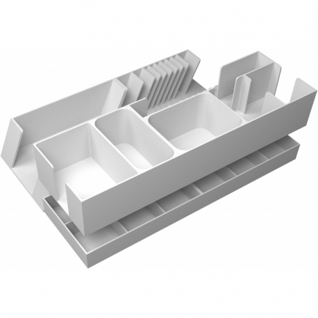 Feldherr Organizer Insert for Race for the Galaxy + 3 Expansions - core game box