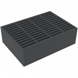 DDMFIW110BO 360 mm x 260 mm x 110 mm foam tray with 48 compartments