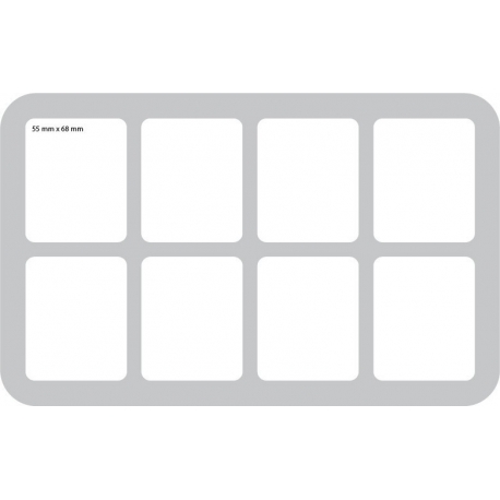 HS050A133 Feldherr foam tray for Maggotkin of Nurgle - 8 compartments