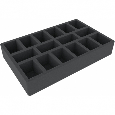 Feldherr foam set for 4L Really Useful Boxes - 16 Miniatures