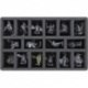 Feldherr foam set for 4L Really Useful Boxes - 16 Miniatures
