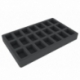 Feldherr foam set for 4L Really Useful Boxes - 42 miniatures