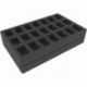 Feldherr foam set for 4L Really Useful Boxes - 42 miniatures