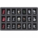 Feldherr foam set for 4L Really Useful Boxes - 42 miniatures