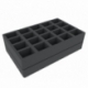 Feldherr foam set for 9L Really Useful Boxes - 60 miniatures