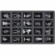 Feldherr foam set for 9L Really Useful Boxes - 60 miniatures