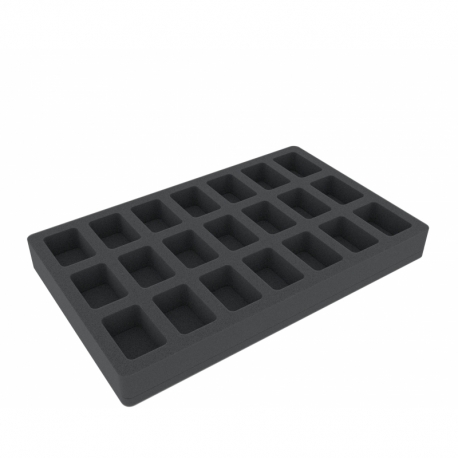 Feldherr foam set for 9L Really Useful Boxes - 84 miniatures