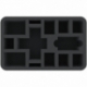 HSMFKB070BO 70 mm Half-Size foam tray with 13 compartments