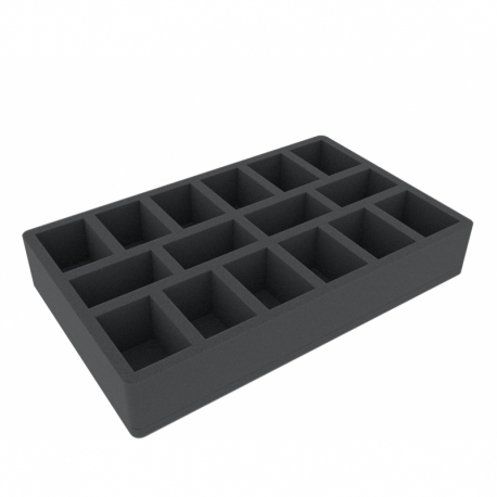 Feldherr foam set for 9L Really Useful Boxes - 57 miniatures