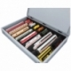 Euro Box with Zugliege - 9 compartments for H0 Gauge - for model railway locomotives, wagons and vehicles