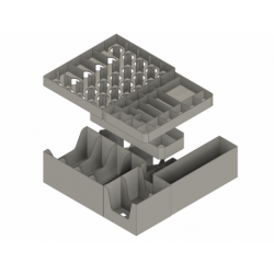 Feldherr Organizer Insert for Frostpunk: The Board Game - core game box