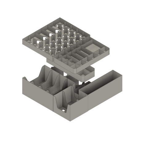Feldherr Organizer Insert for Frostpunk: The Board Game - core game box