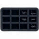 HS050A126 Feldherr foam tray for Raging Heroes - 12 compartments