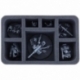 HS070A051 Feldherr foam tray for Astra Militarum - 7 compartments