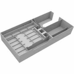 Feldherr Organizer Insert for Fast & Furious: Highway Heist - core game box