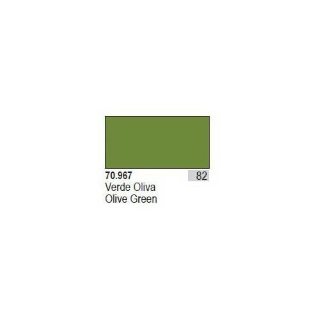 PINTURA 967 MODELCOLOR VERDE OLIVA cajita 6 unid.