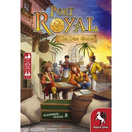 Port Royal – The Dice Game (English/German) from Pegasus Spiele