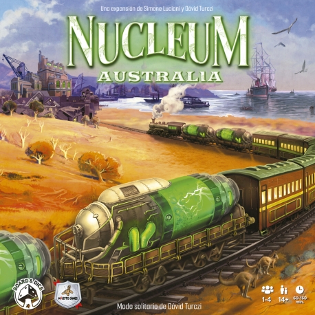 Australia expansion for Nucleum table game by Maldito Games