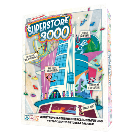 Juego de mesa Superstore 3000 de Space Cowboys