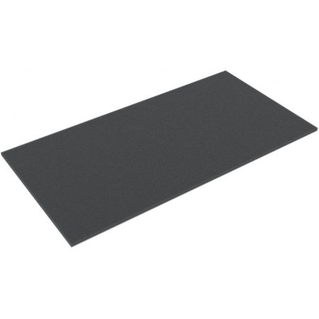 IQBA006 290 mm x 150 mm x 6 mm foam base / foam topper