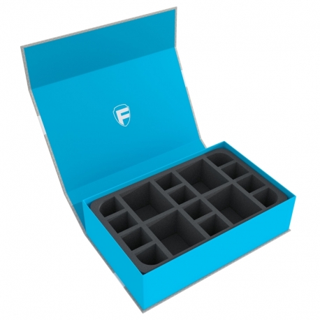 Feldherr Magnetic Box azul para Blood Bowl: Thunder Valley Greenskins
