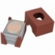 Feldherr plastic card holder + lid for game cards in Standard Card Game Size - 150 cards - 1 tray
