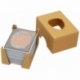 Feldherr plastic card holder + lid for game cards in Standard Card Game Size - 150 cards - 1 tray
