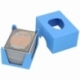 Feldherr plastic card holder + lid for game cards in Standard Card Game Size - 150 cards - 1 tray