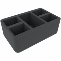 HS090A010 Feldherr foam tray for Leagues of Votann - 5 compartments