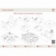 Feldherr Organizer Insert para Parques (con funda) - caja de juego central